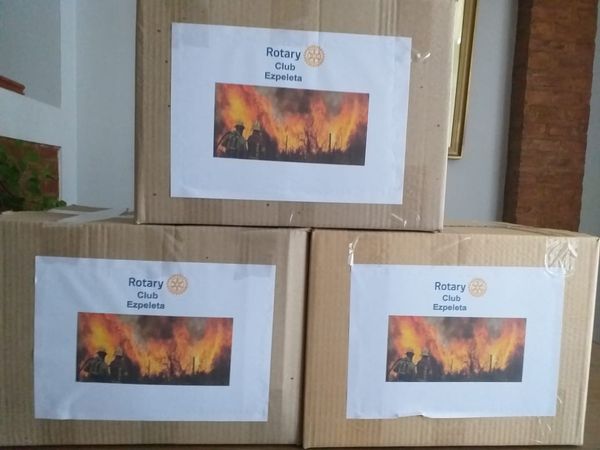 Envío de ropa y calzado a damnificados por incendios de Córdoba